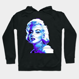 Marilyn Monroe (glitch) Hoodie